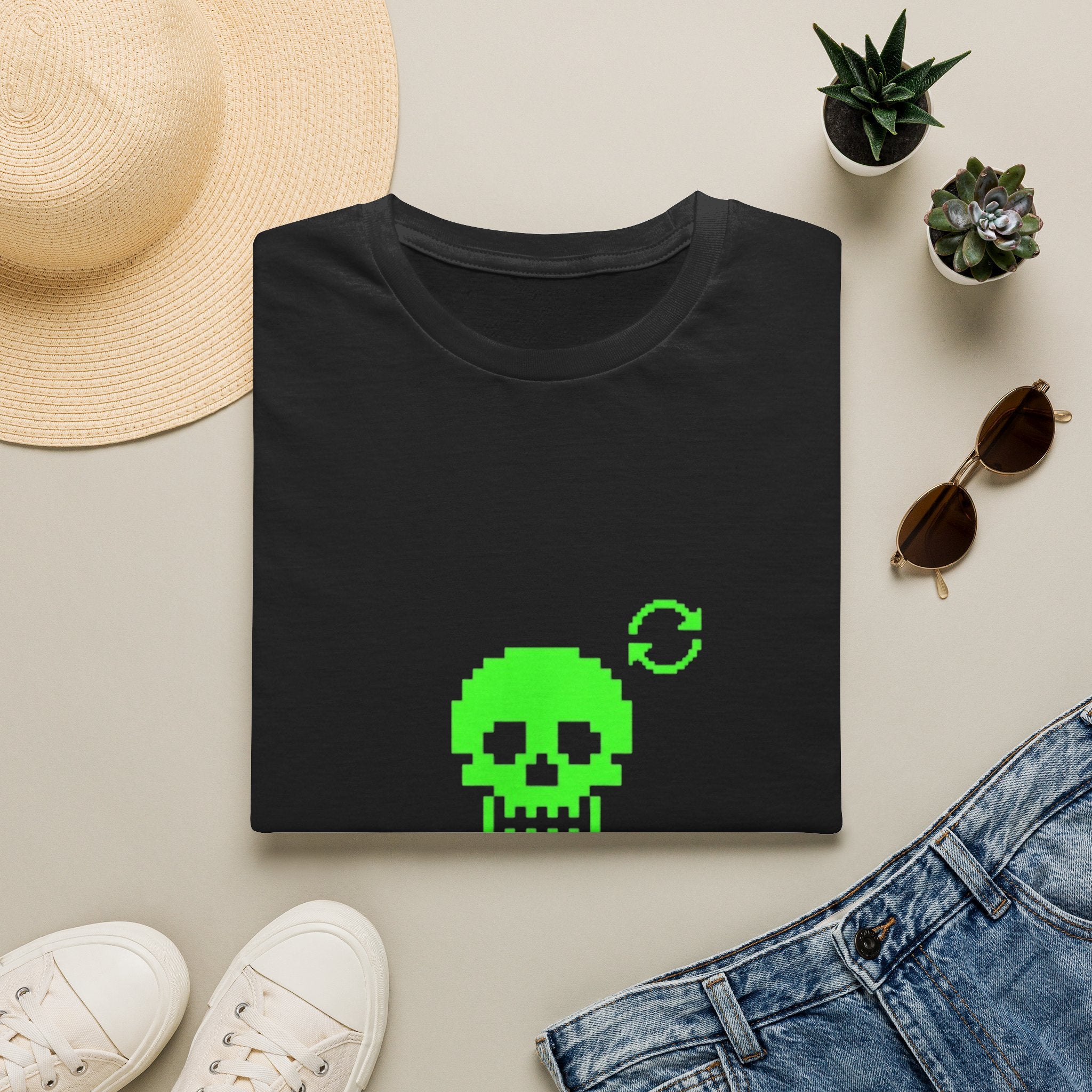 Respawn & Repeat Skull T-shirt