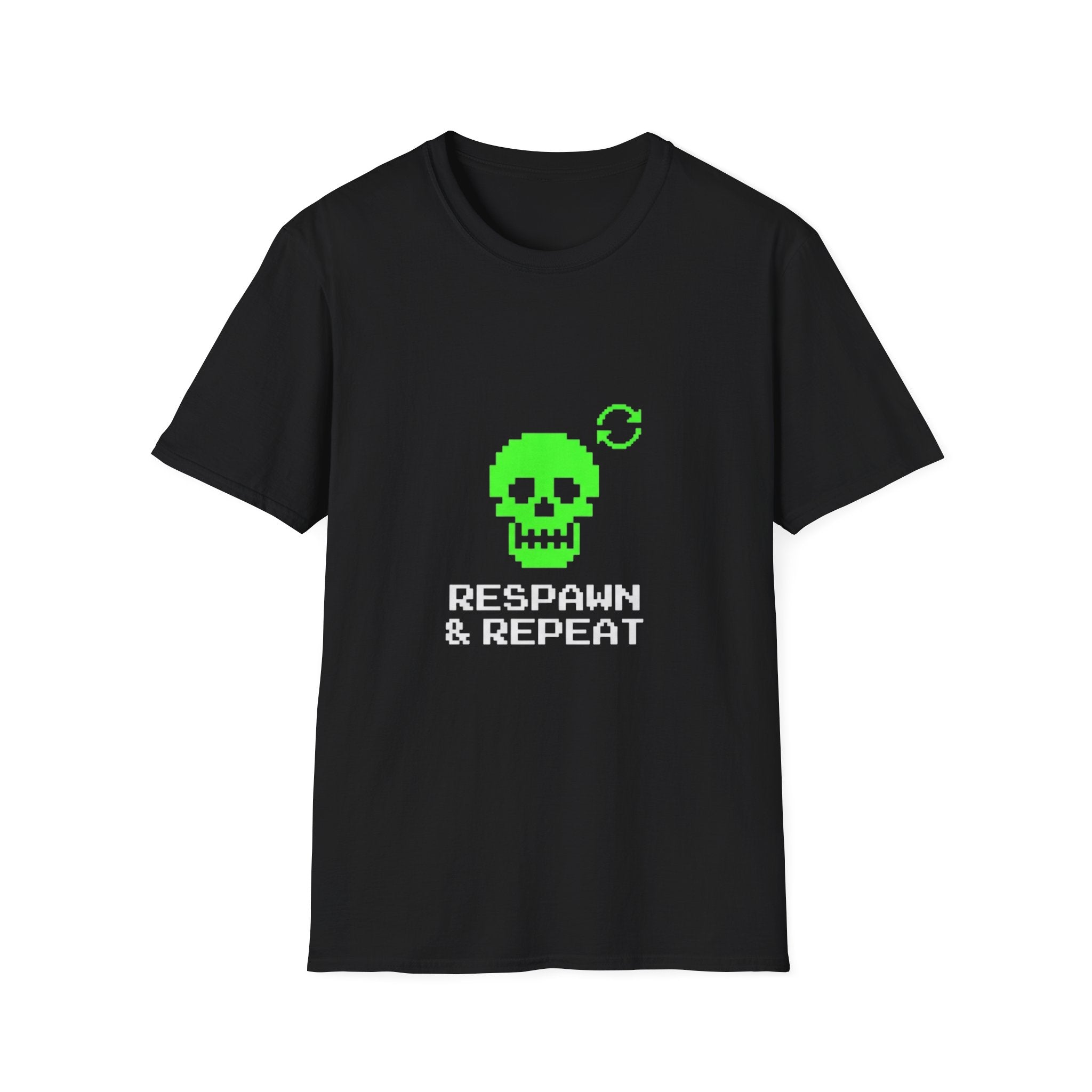 Respawn & Repeat Skull T-shirt