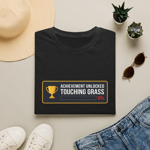 Achievement Unlocked "Touching Grass" T-Shirt