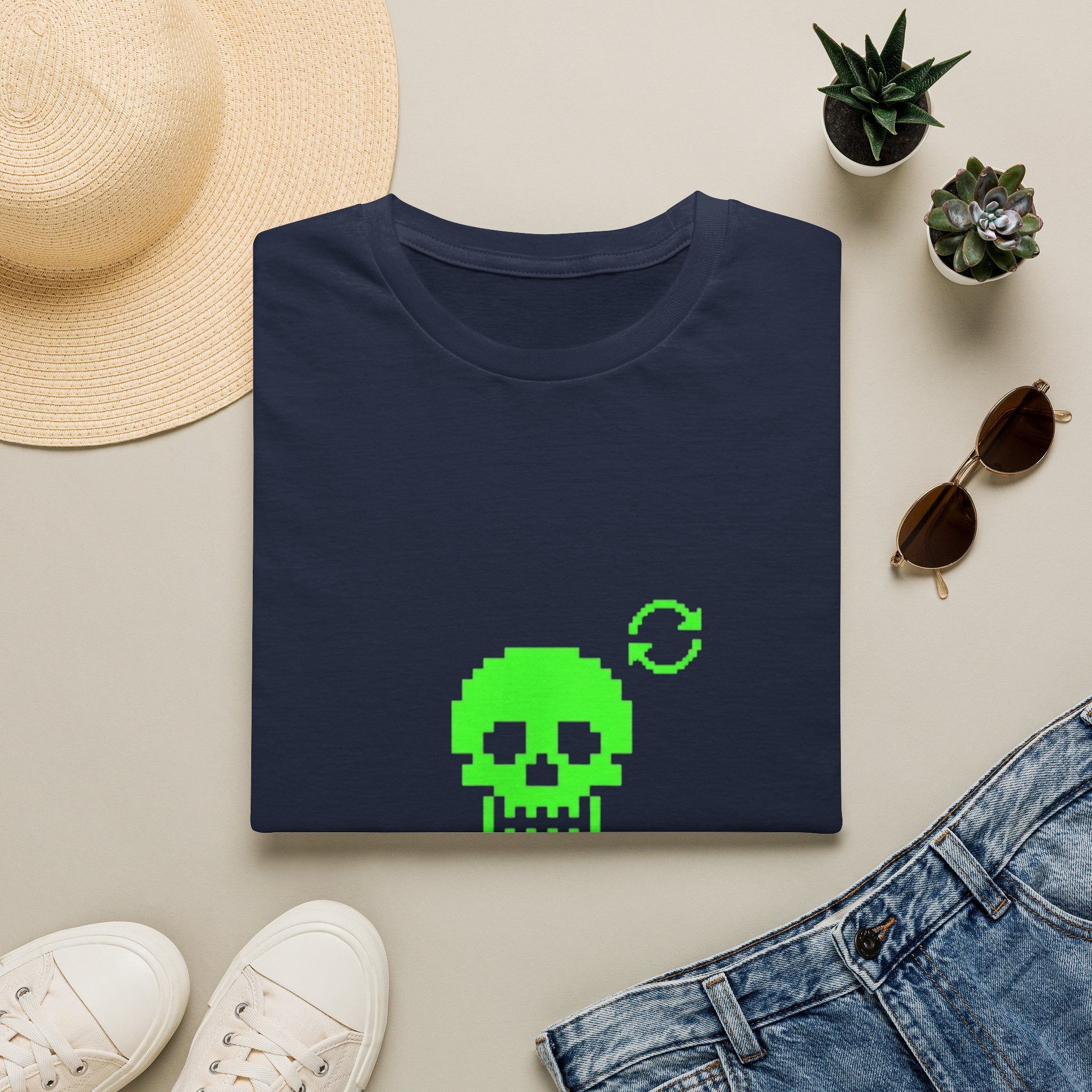 Respawn & Repeat Skull T-shirt