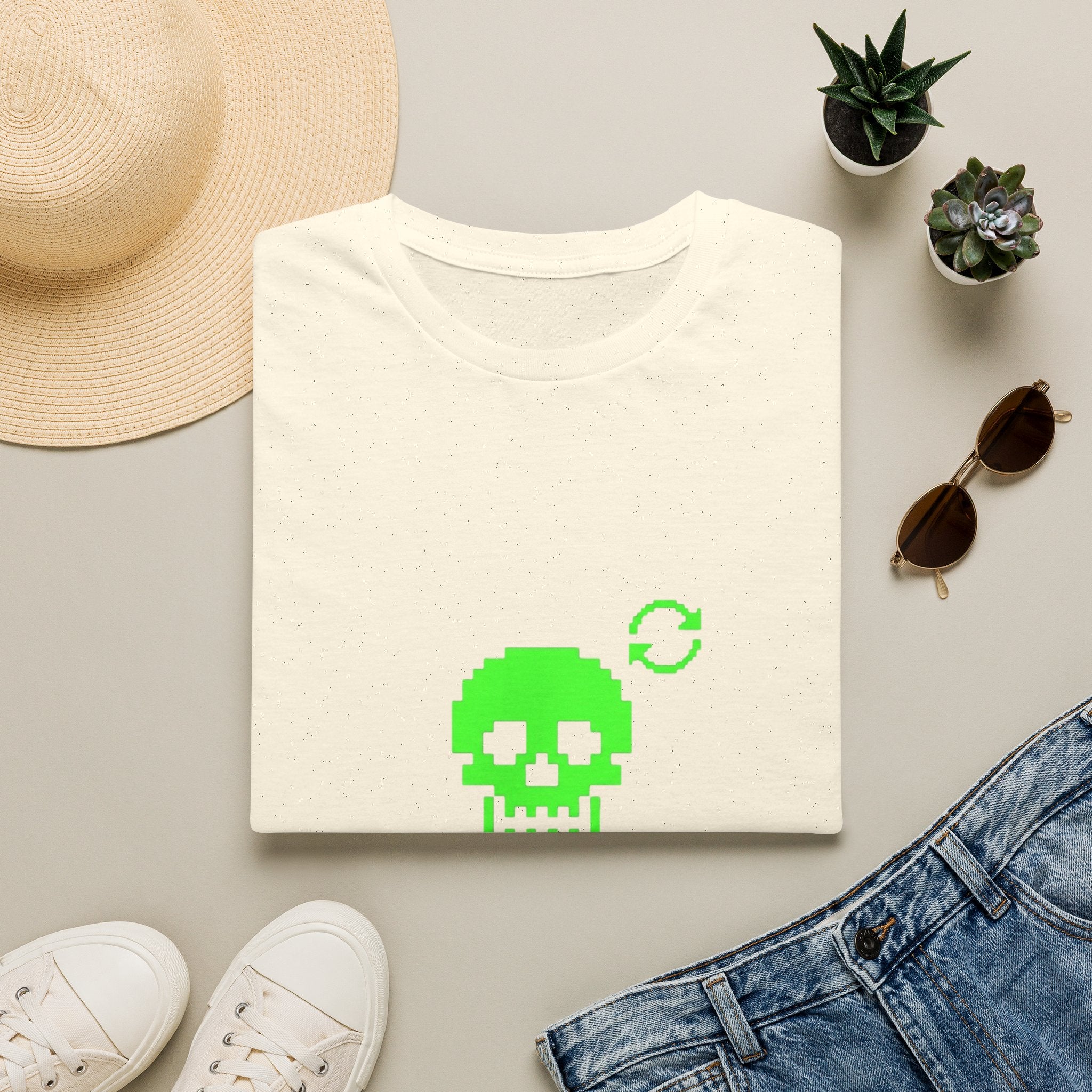 Respawn & Repeat Skull T-shirt