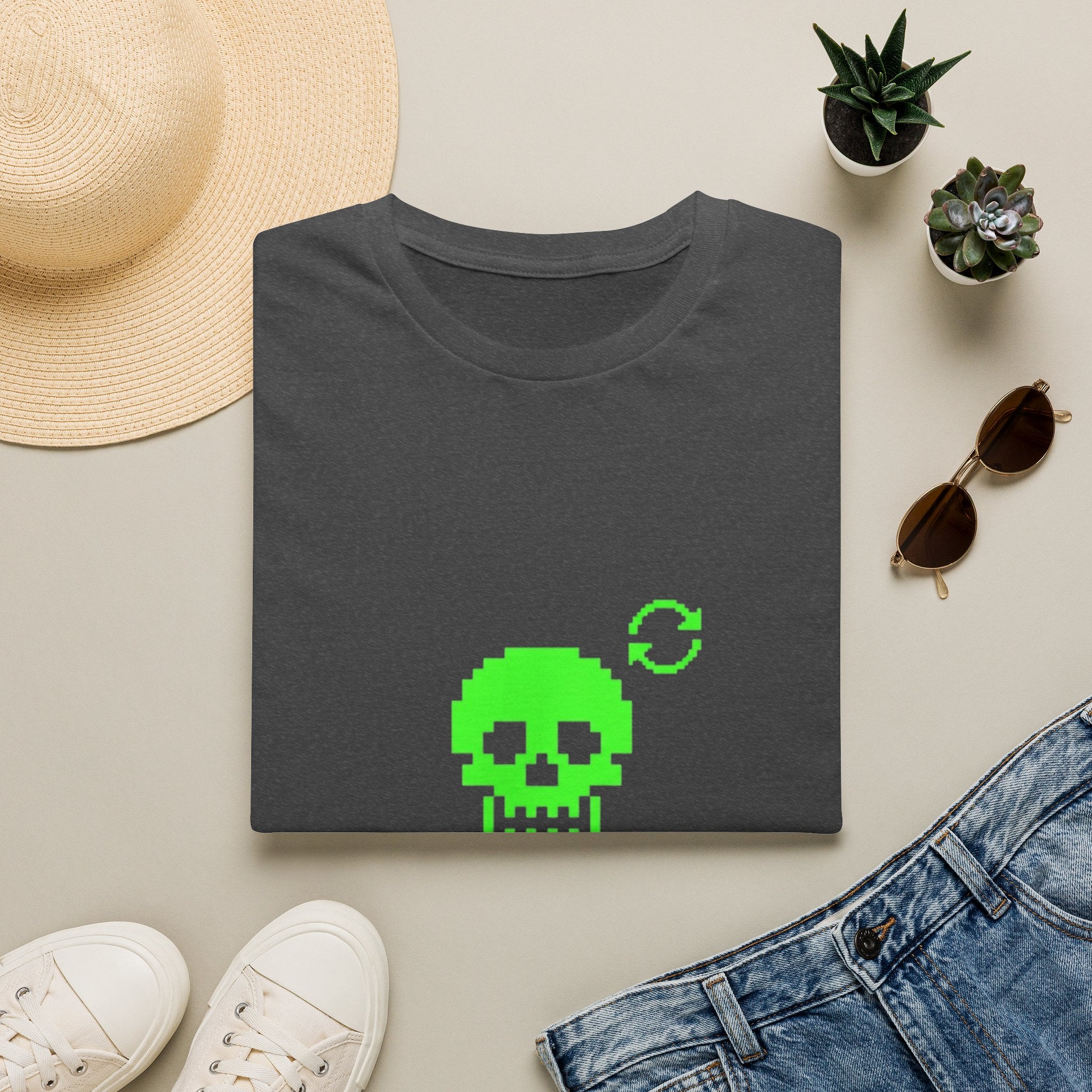 Respawn & Repeat Skull T-shirt